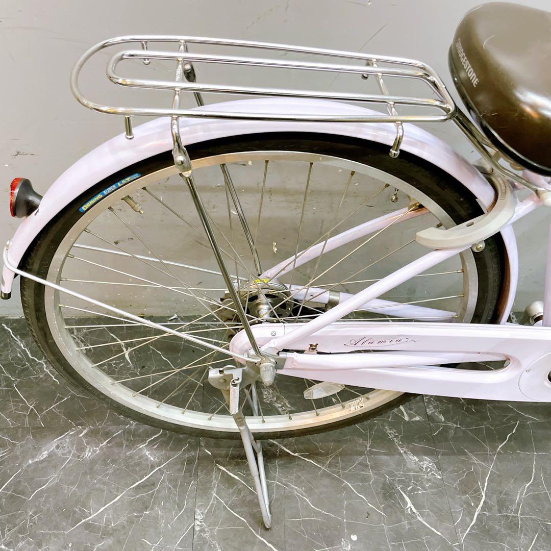 【941】《関西 引き取り》一般車 ママチャリ ブリヂストン パープル