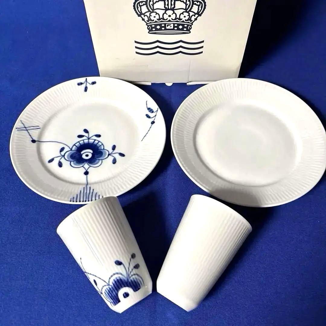 ロイヤルコペンハーゲン　ブルーフルーテッド　メガ・ホワイト　プレート&タンブラー ブルーフルーテッド メガ プレート 27cm|ロイヤル コペンハーゲン 公式