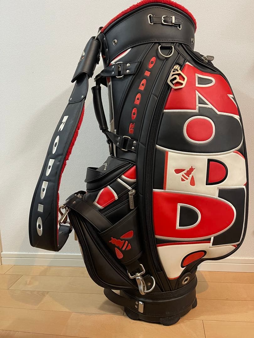 RODDIO キャディバッグ 黒 赤 002 - メルカリ