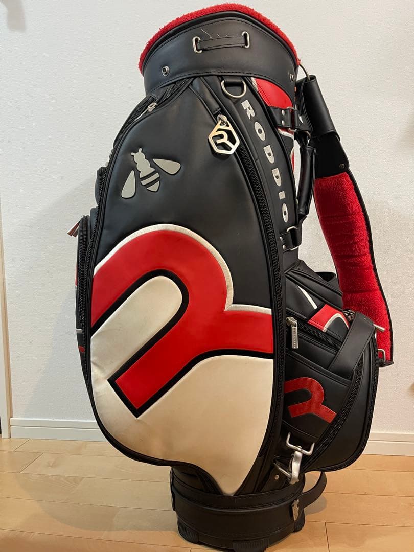 RODDIO キャディバッグ 黒 赤 002 - メルカリ