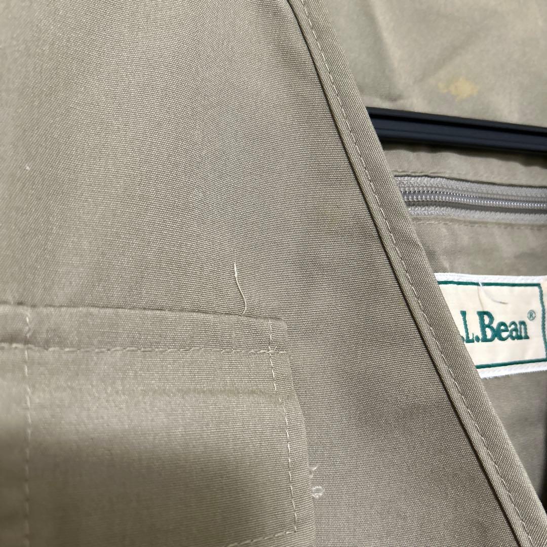 【ヴィンテージ】80s L.L.Bean ベージュ フィッシングドアベスト　古着
