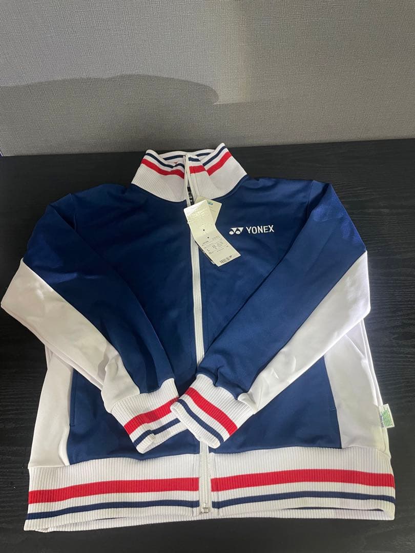 75周年モデルYONEX ジップアップジャケット Lネイビー 75周年モデルYONEX ジップアップジャケット Lネイビー - メルカリ