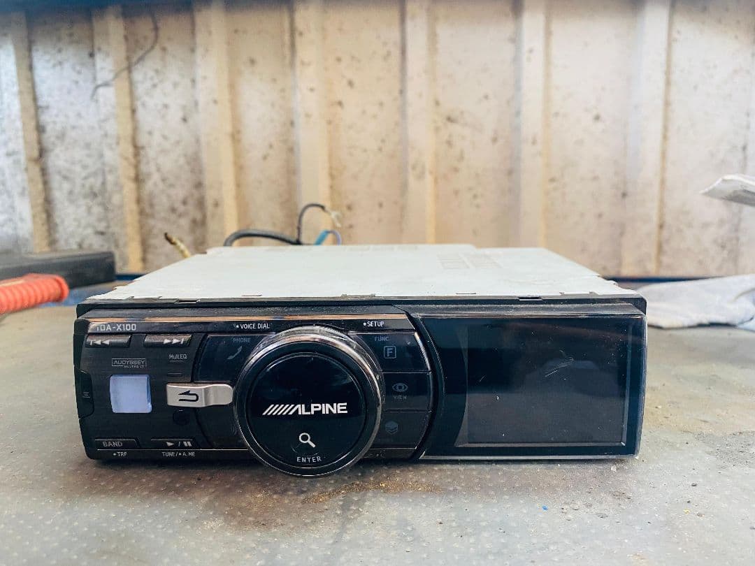 ALPINE IDA-X100 オーディオデッキ ALPINE iDA-X100 MP3/WMA/AAC USB BT Player Car Audio Used japan | eBay