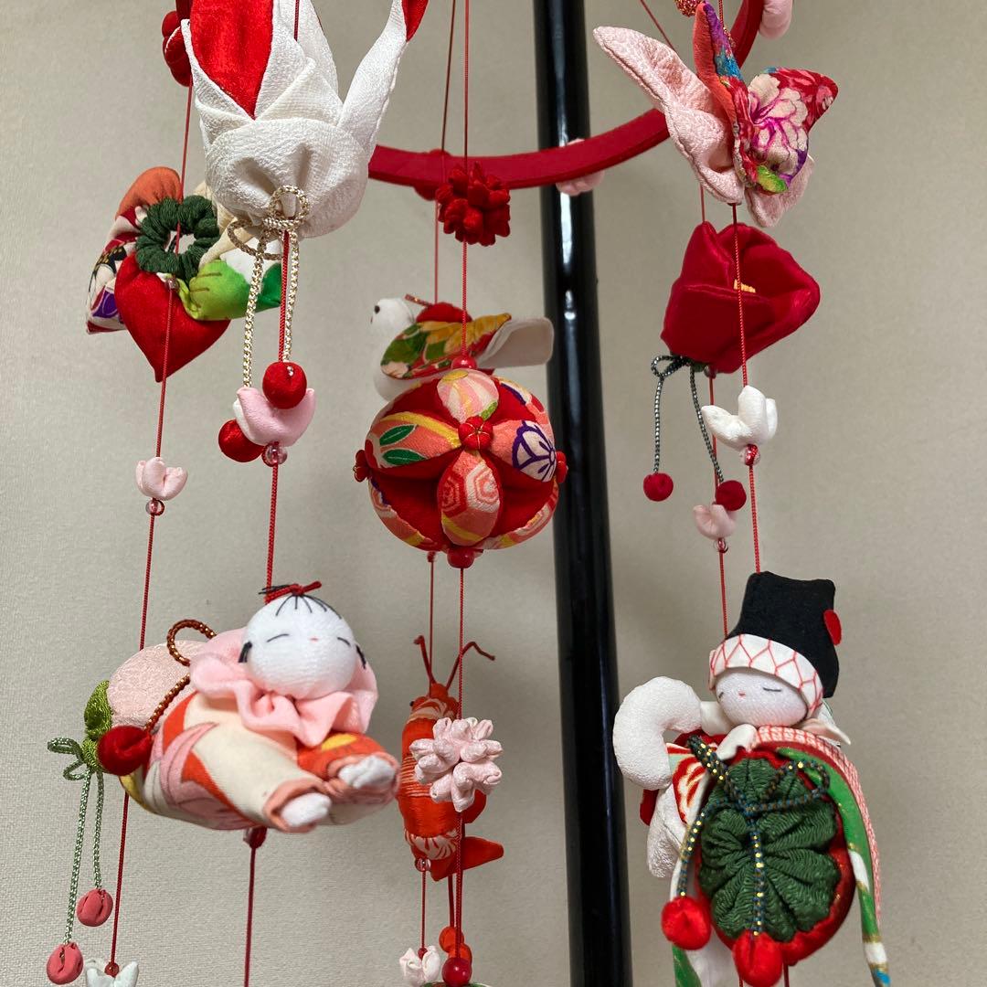 507 吊るし雛　吊るし飾り　つるし雛　雛祭り　さげもん 楽天市場】吊るし飾り つるし雛 つるし飾り さげもん 【5連 紫音