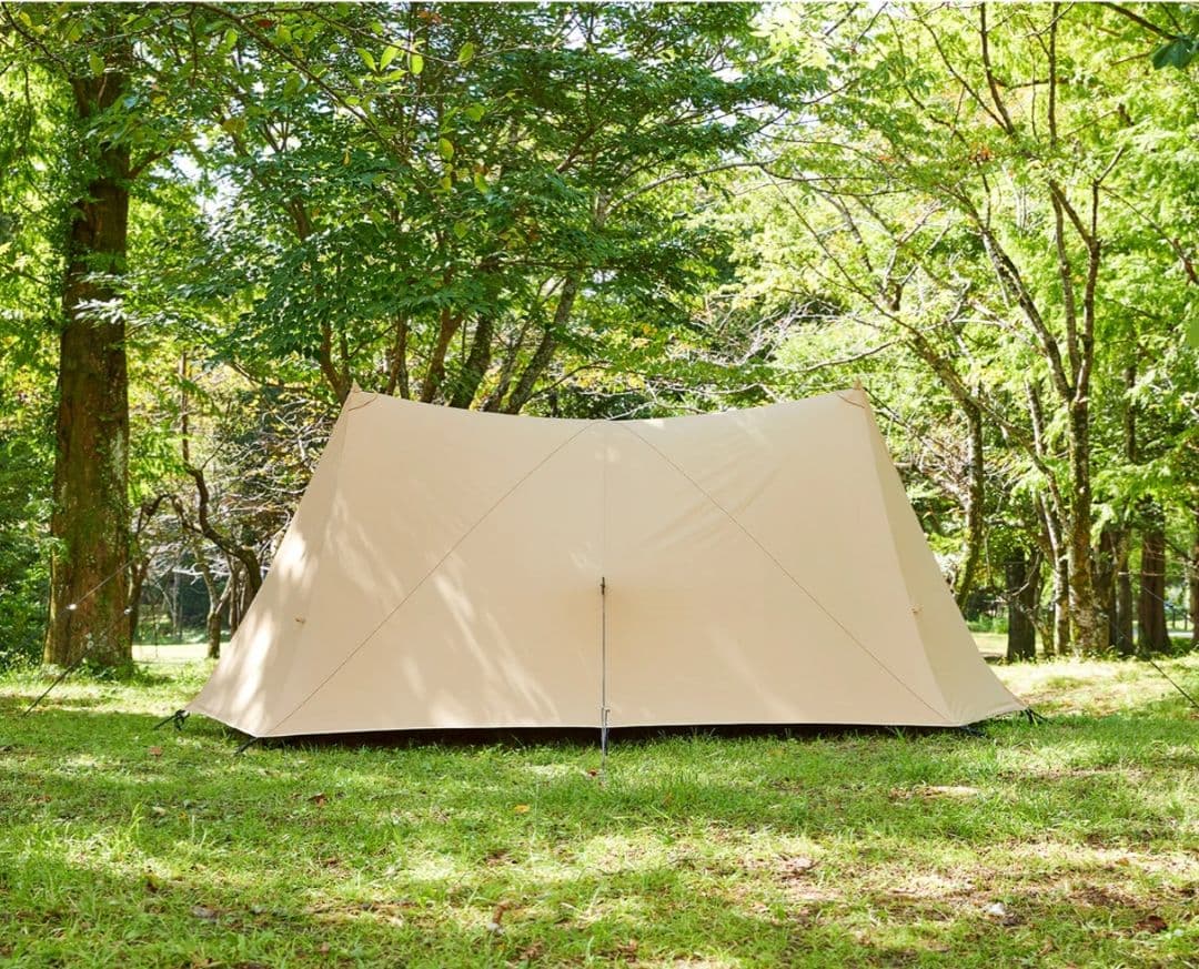 TCバタフライシェルターソロ ビジョンピークス ソロキャンプ】TCバタフライシェルターSOLOで春のソロキャンプ