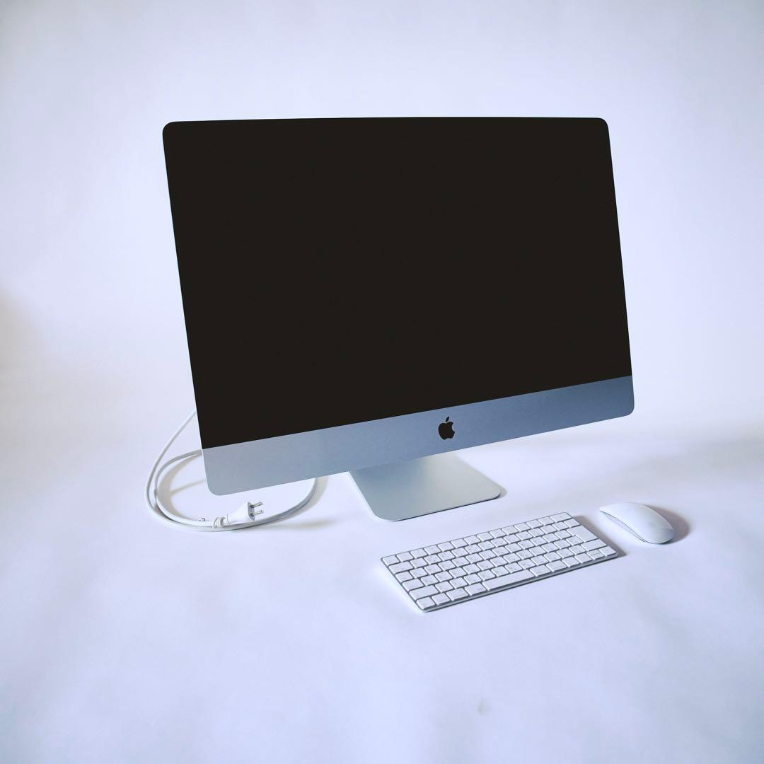 Apple iMac シルバー 本体 + キーボード + マウス - メルカリ