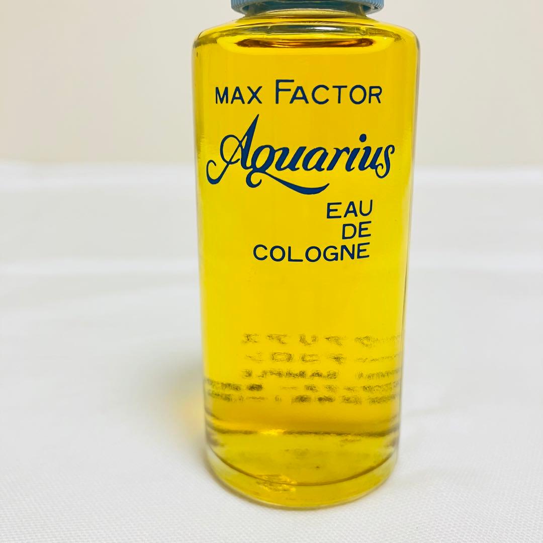 希少 新品 マックスファクター アクアリアス オーデコロン 香水 45ml