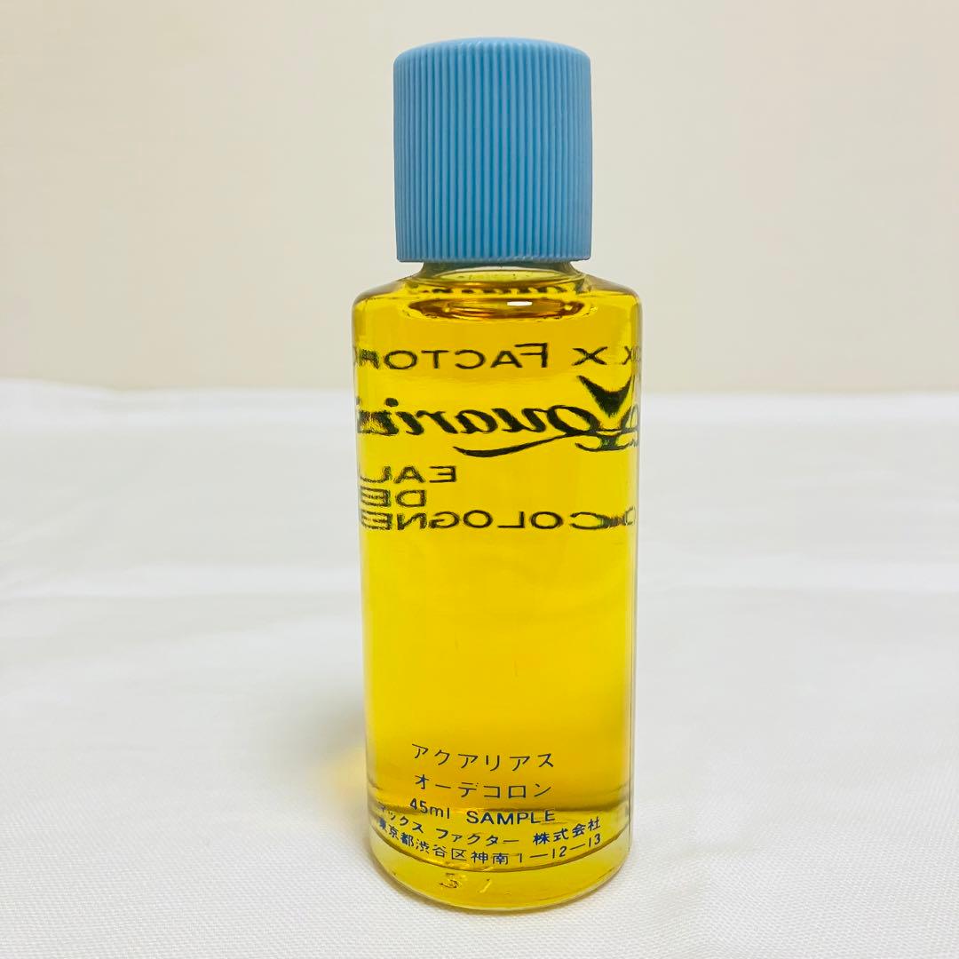 希少 新品 マックスファクター アクアリアス オーデコロン 香水 45ml