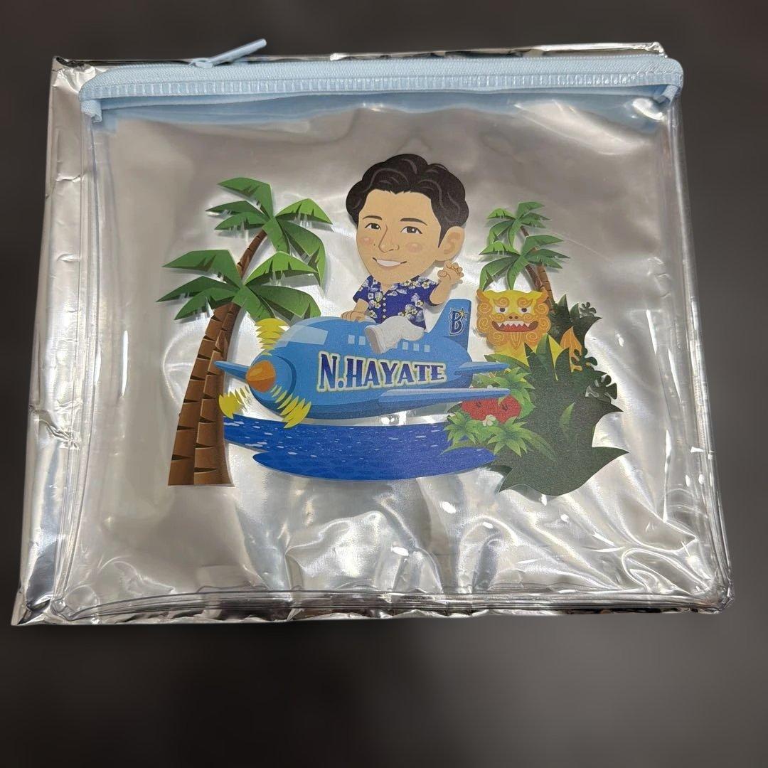 横浜DeNAベイスターズ 宜野湾ガチャ 中川颯選手 クリアポーチ - メルカリ