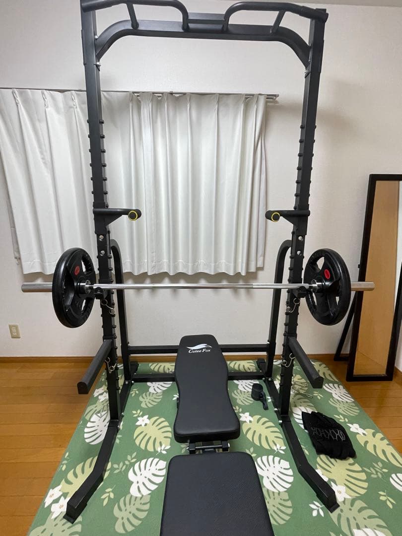 ハーフラック ベンチプレス BIG3 オリンピックバーベルシャフト チンニング Amazon | STEADY ラック型 懸垂マシン【25段階調整/耐荷重300kg/本格