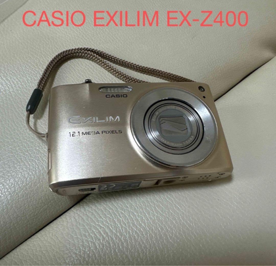 CASIO EXILIM EX-Z400 コンパクトデジタルカメラ ゴールド - メルカリ
