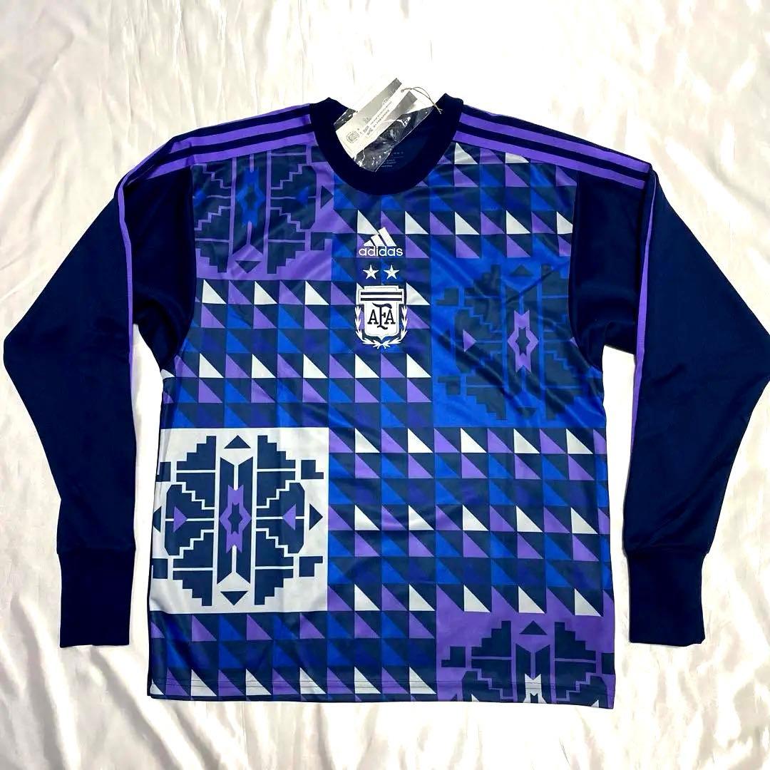 未使用】adidas アルゼンチン代表 1990復刻 キーパーユニフォーム S