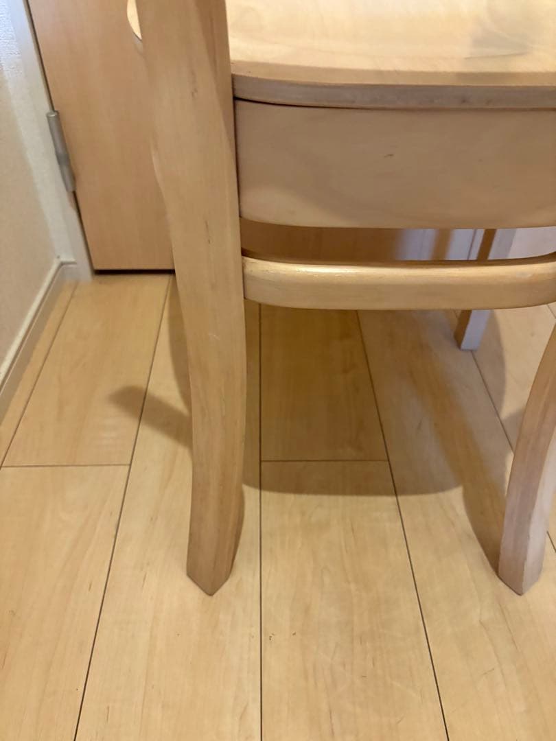 フレンチカントリー ダイニングチェア アイボリー 北欧ラダーバック