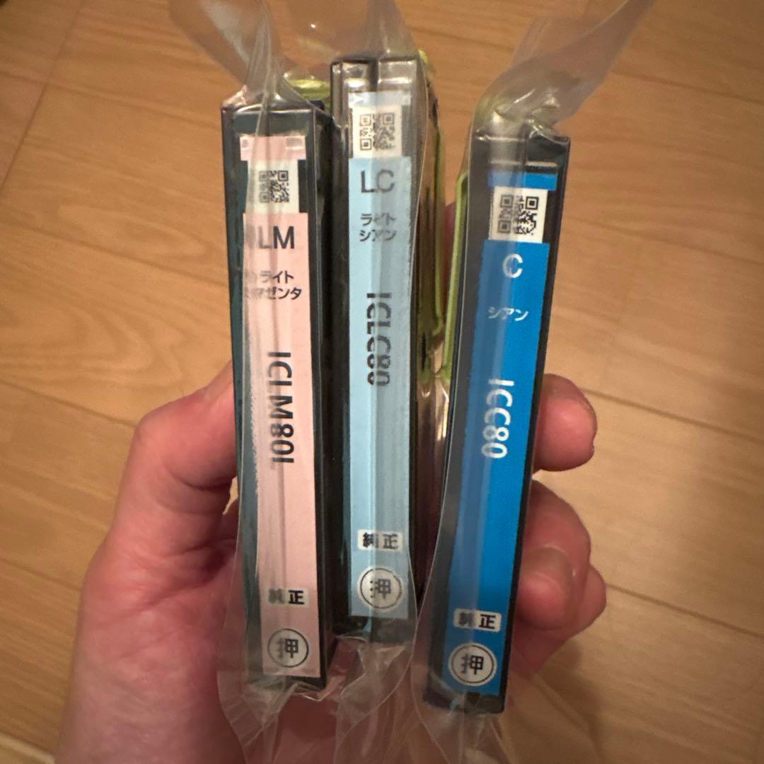 EPSON 純正インク　エプソンインク　IC80 純正インクカートリッジ EPSON IC80L EPSON エプソン純正インク 【通販