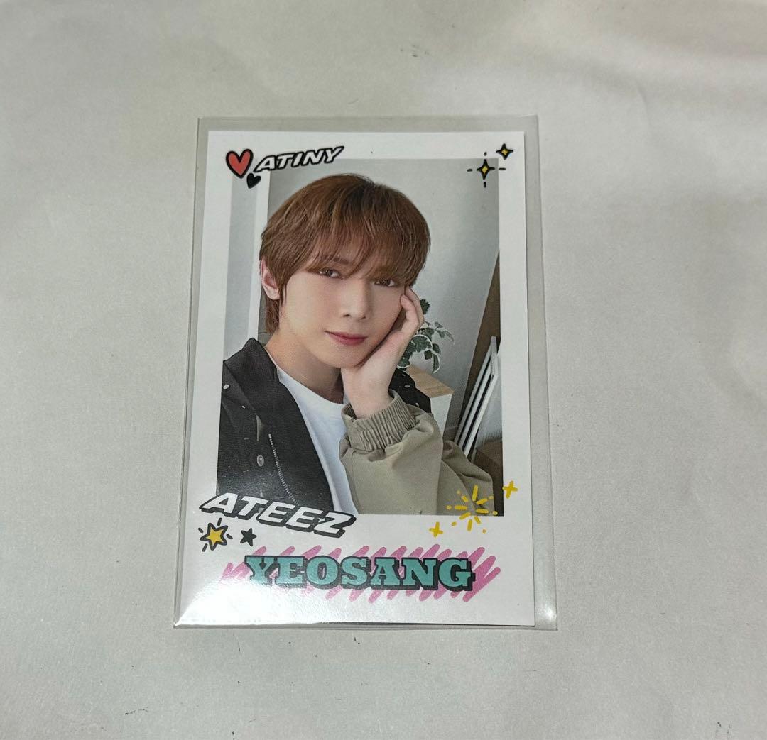 ATEEZ アチズ ヨサン ペンミ 購入 特典 トレカ チェキ ポラロイド