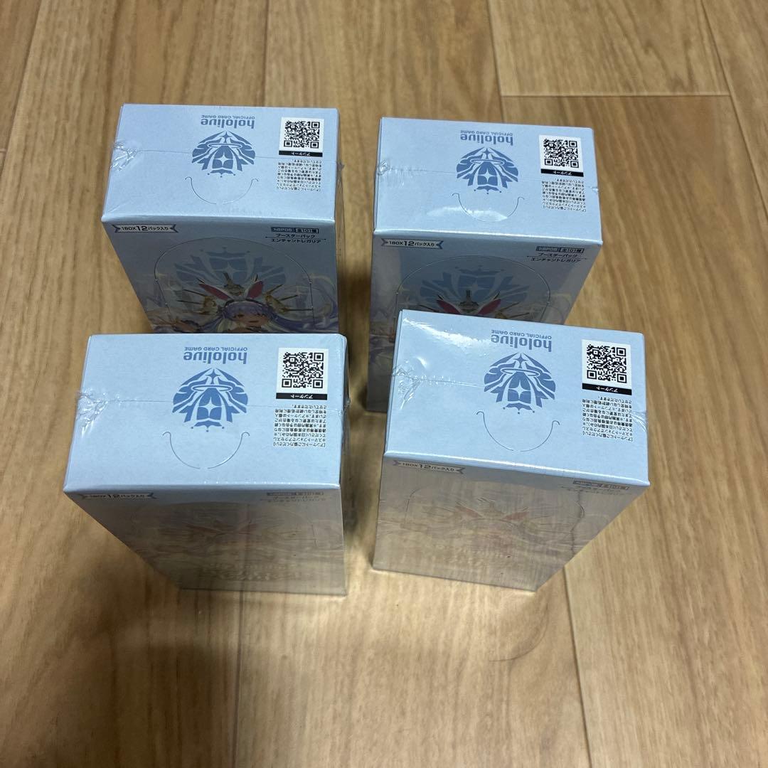 ホロカ エンチャントレガリア 4BOX シュリンクあり hololivecard