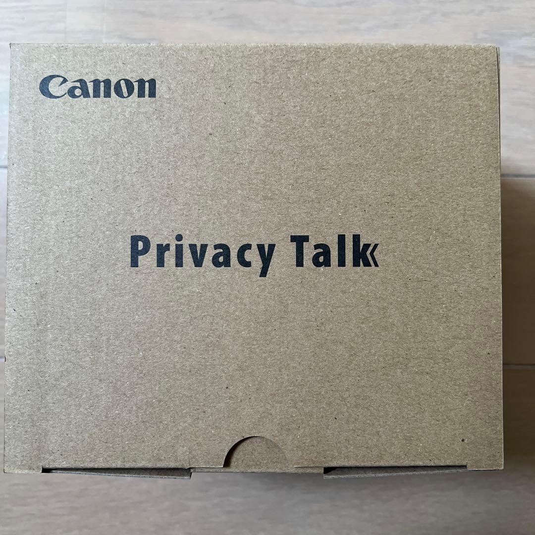【新品未開封】MD-100-GY CANON Privacy Talk Amazon.co.jp: [キヤノン] Canon Privacy Talk MD-100-GY 装着型減音