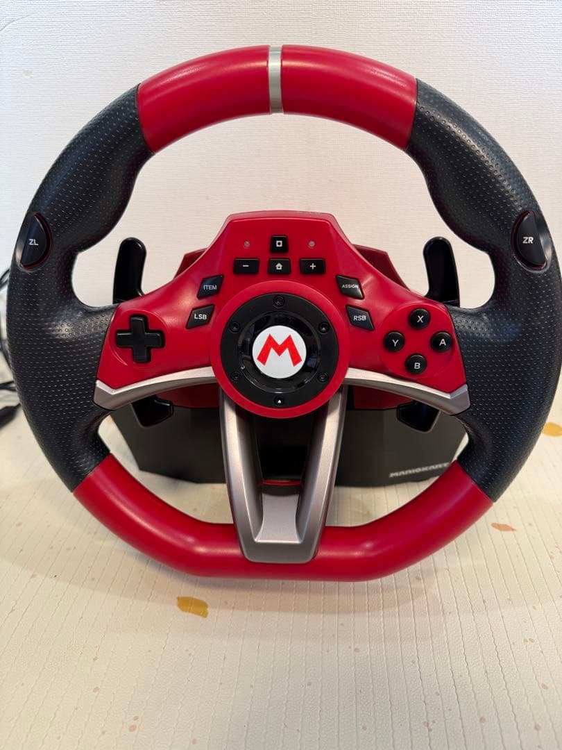 マリオカートレーシングホイールDX HORI NSW-228 switch - メルカリ