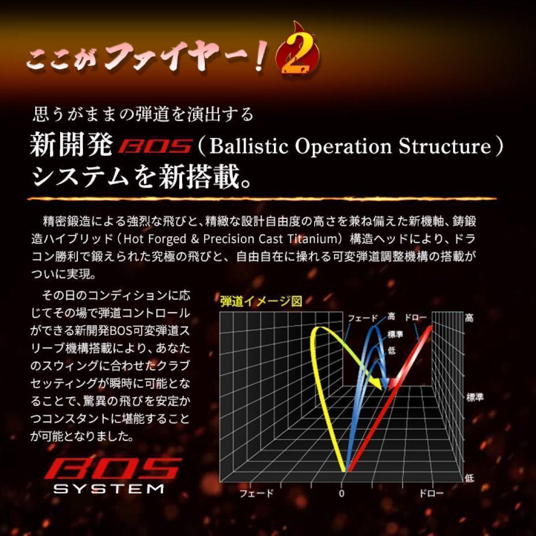 爆誕☆高反発加工の最強適合! ファイヤー マキシマックス BS 三菱
