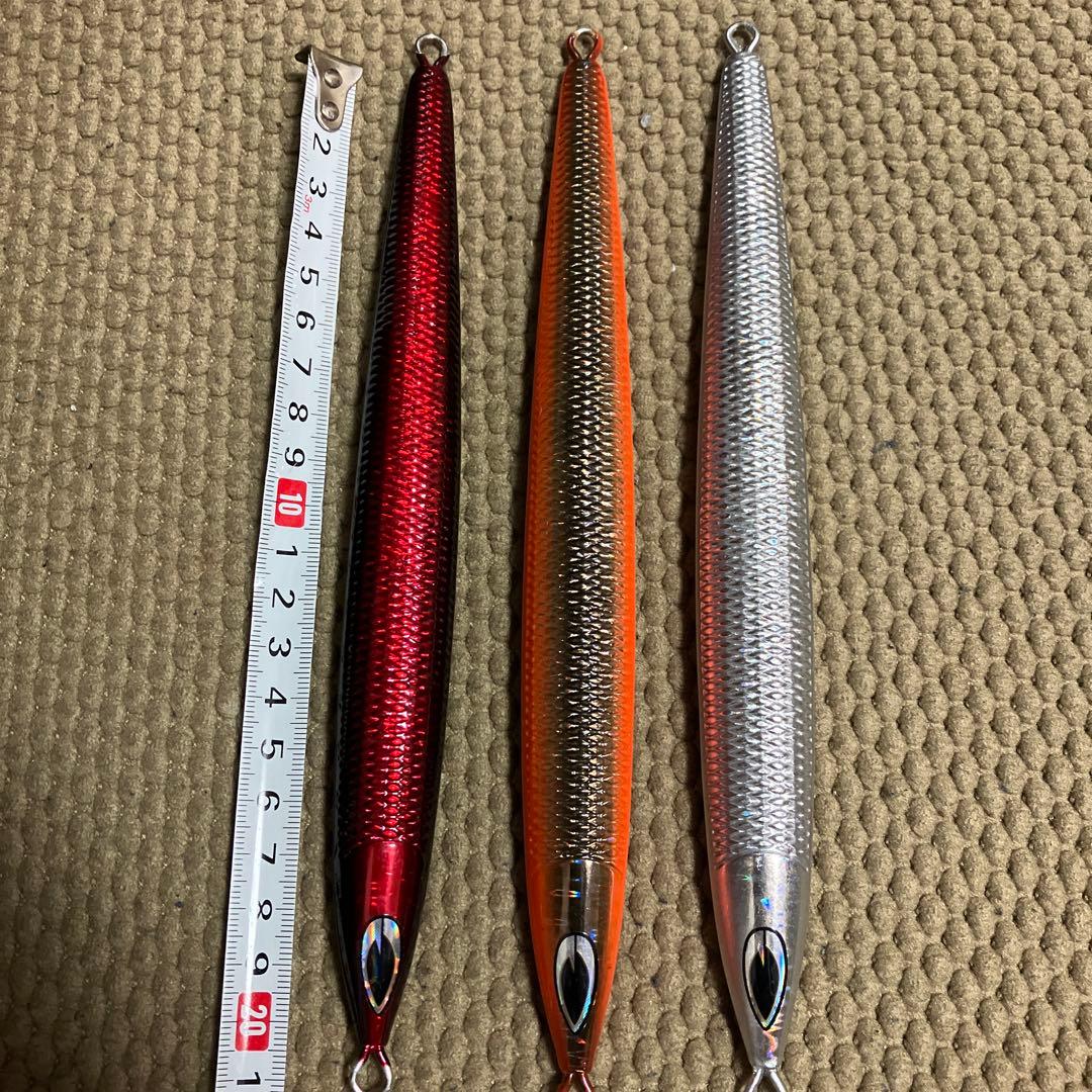 ビート スクエマディープ 330g、360g×2 青物ジギング メタルジグ