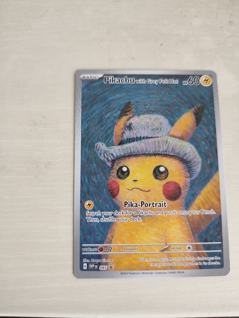 ゴッホ ピカチュウ 085 ポケモンカード - メルカリ