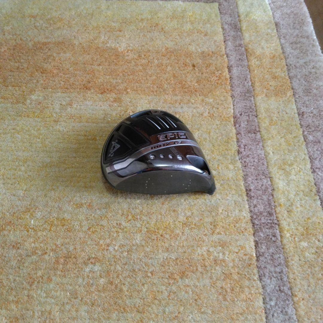 レフティ 美品 限定キャロウェイ EPIC MAX LS ドライバー ヘッドのみ