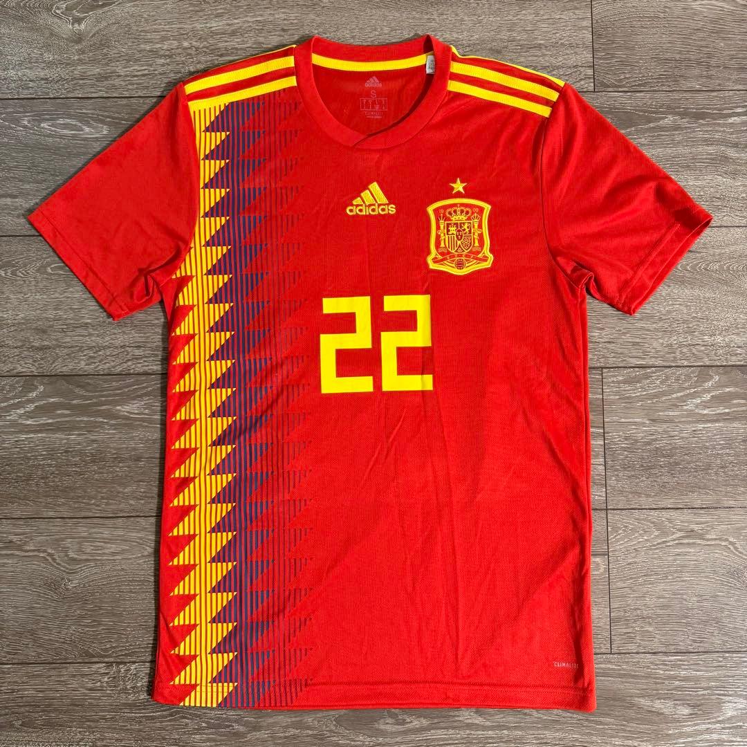 正規品 adidas スペイン代表 ISCO 18/19 ホーム ユニフォーム - メルカリ