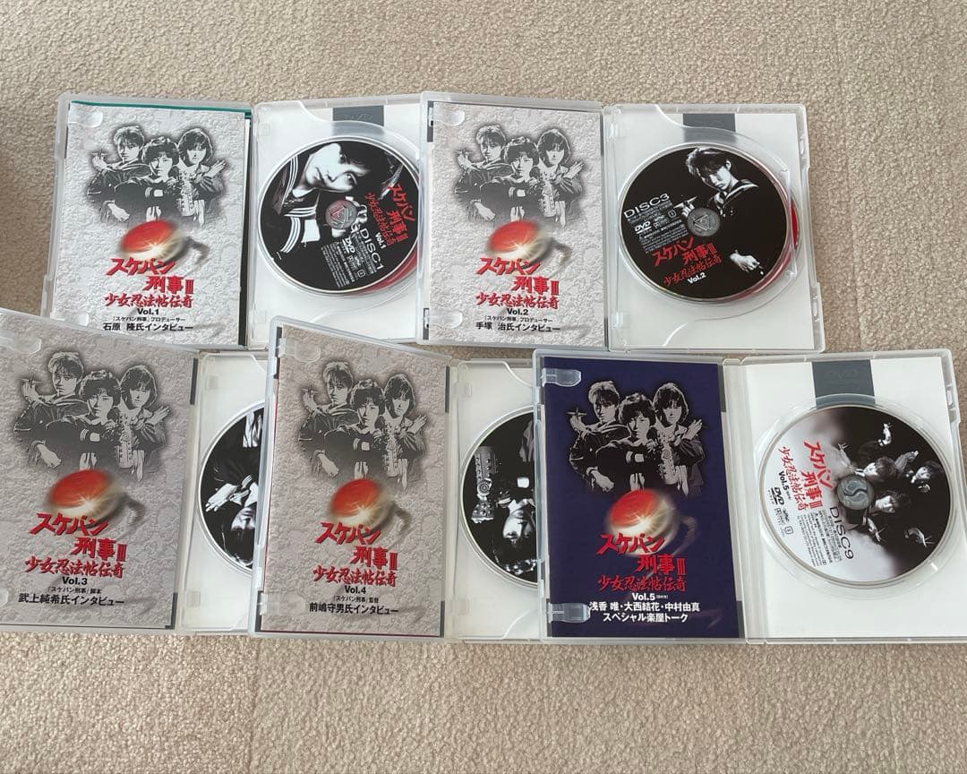 スケバン刑事 Ⅰ Ⅱ Ⅲ DVD BOX まとめ売り 全話セット - メルカリ