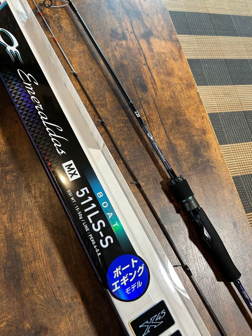 ダイワ　エメラルダス　ＭＸ　５１１ＬＳ-Ｓ ダイワ エメラルダス MX BOAT 511LS-S・Q 22年モデル エギングロッド