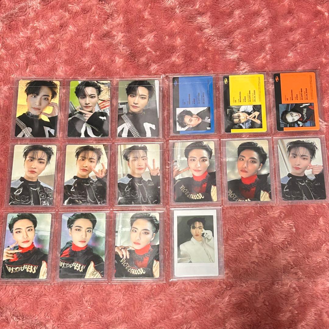 ATEEZ ソンファ トレカ 16枚セット⑧ ATEEZ ソンファ outlaw 封入トレカセット - メルカリ