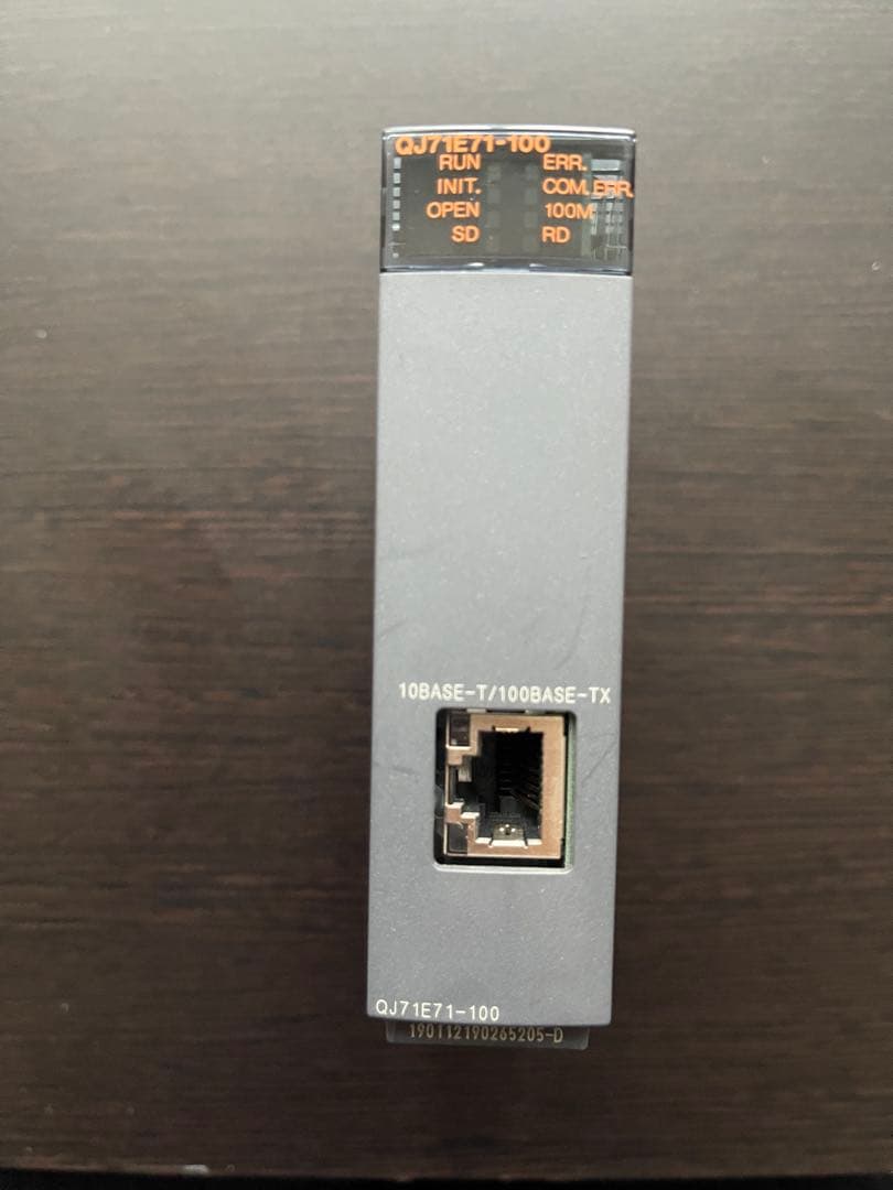 三菱電機QJ71E71-100 ETHERNETユニット - メルカリ