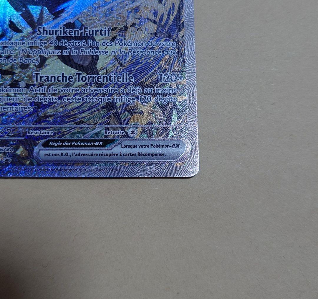 ケロマツ、ゲコガシラ、ゲッコウガEX SAR プロモ フランス版 海外版