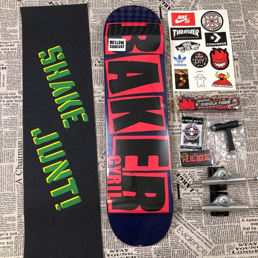 スケボー デッキデッキ セット 8.0 BAKER - メルカリ