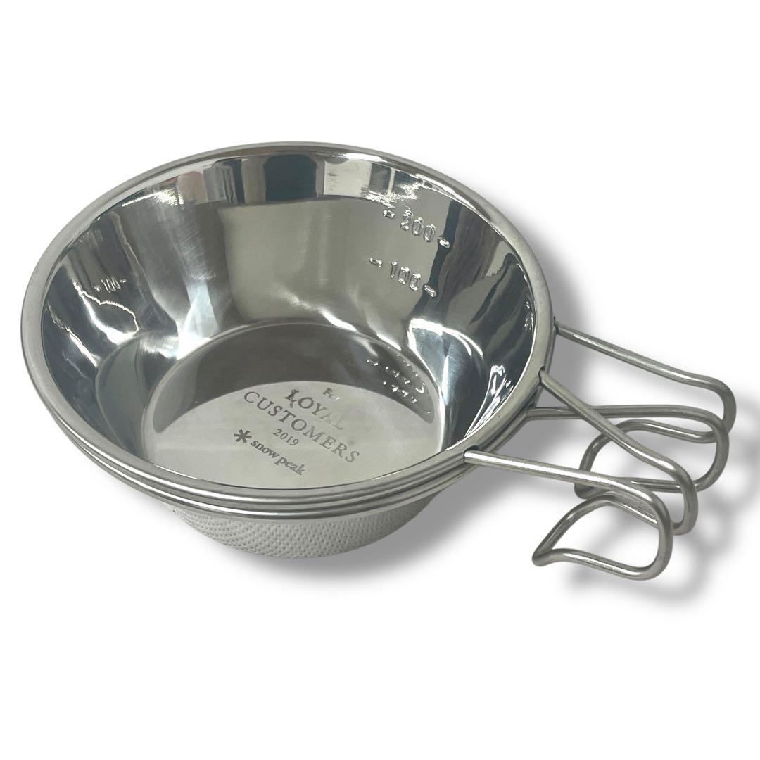 snow peak】非売品 ミラーポリッシュ シェラカップ 2個 - メルカリ