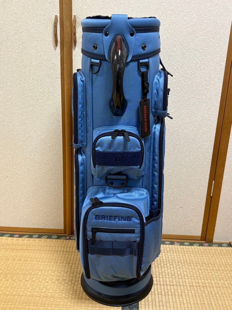 特価・新品)限定品 ブリーフィング キャディバッグ CR-6#03 デニム