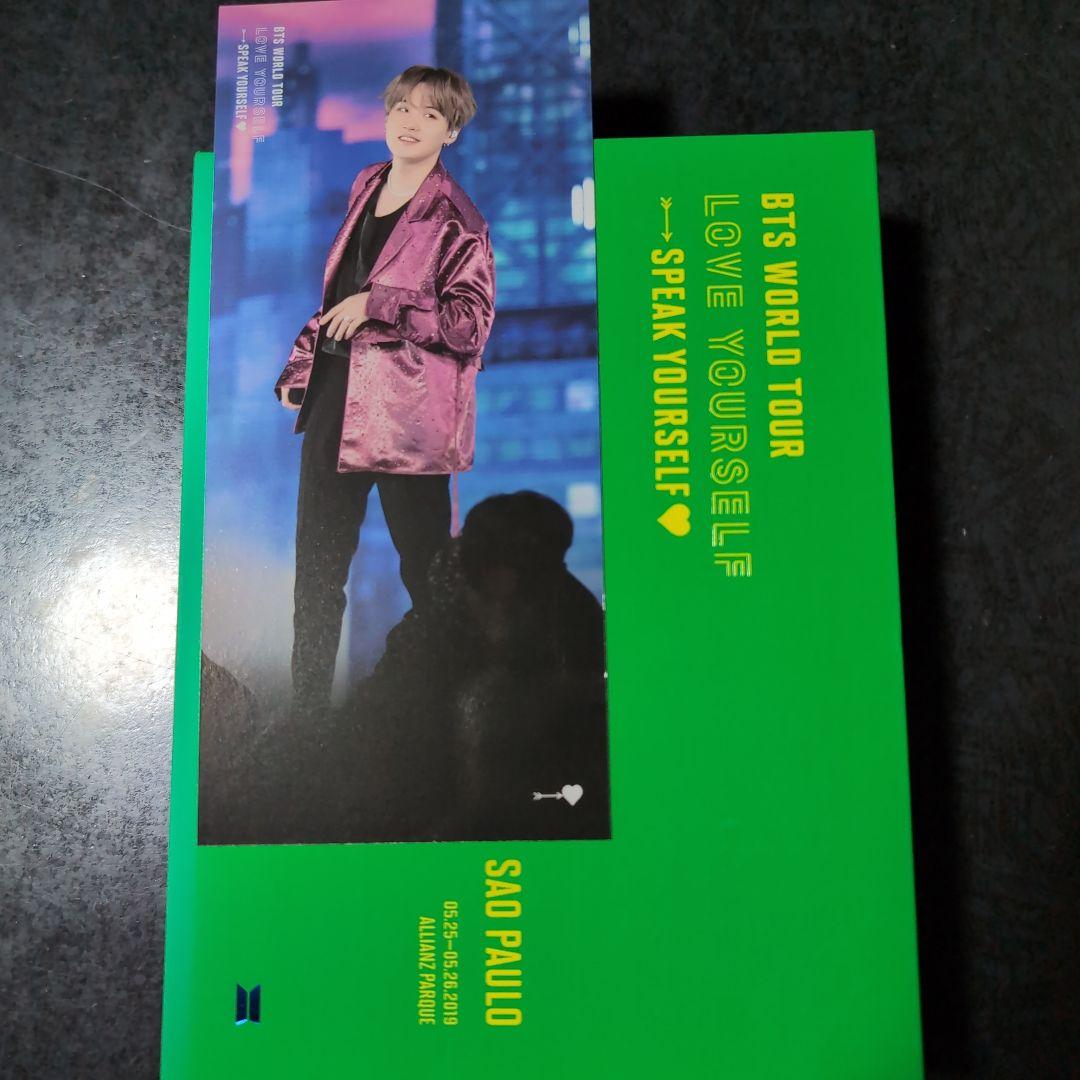 BTS WORLD TOUR SPEAK YOURSELF サンパウロ ユンギ YOURSELF