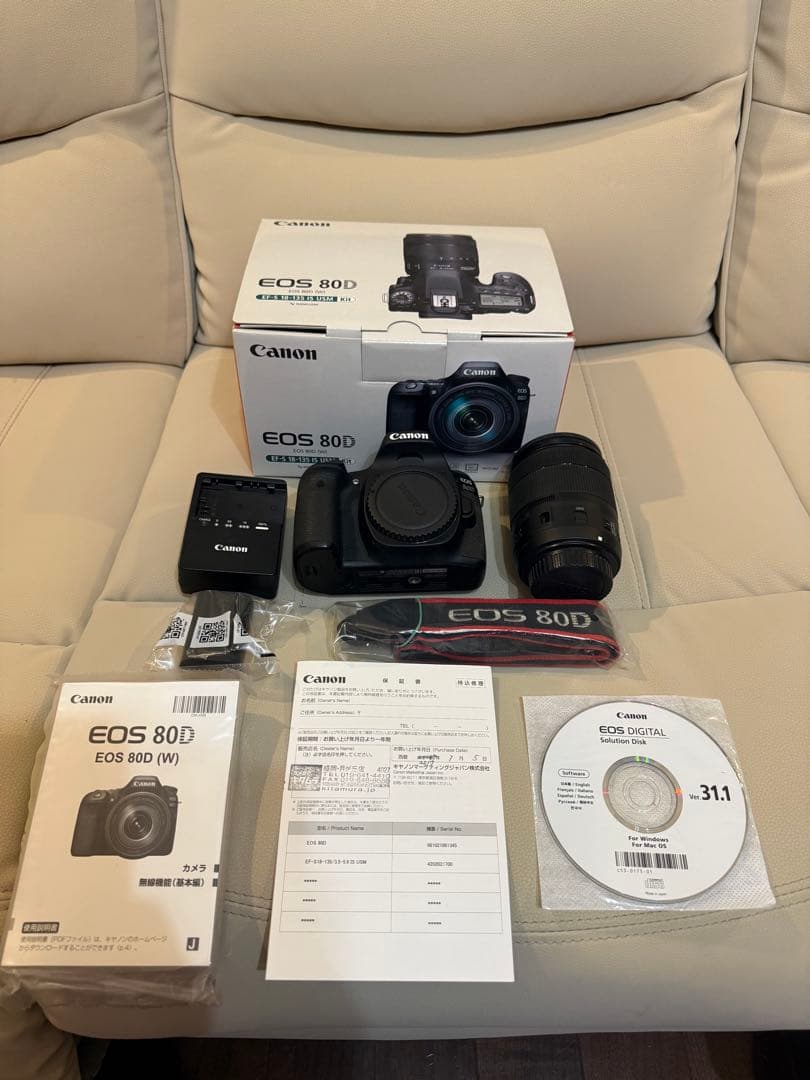 y*u様 【値下げ】Canon EOS 80D デジタル一眼レフ レンズセット本 Amazon | Canon デジタル一眼レフカメラ EOS 80D レンズキット EF-S18