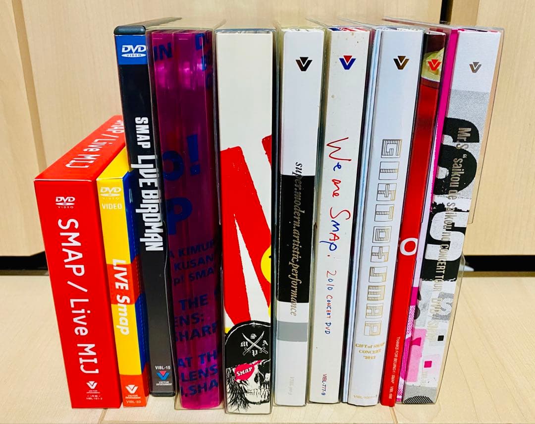 SMAP スマップ ライブ DVD 10枚セット 限定版