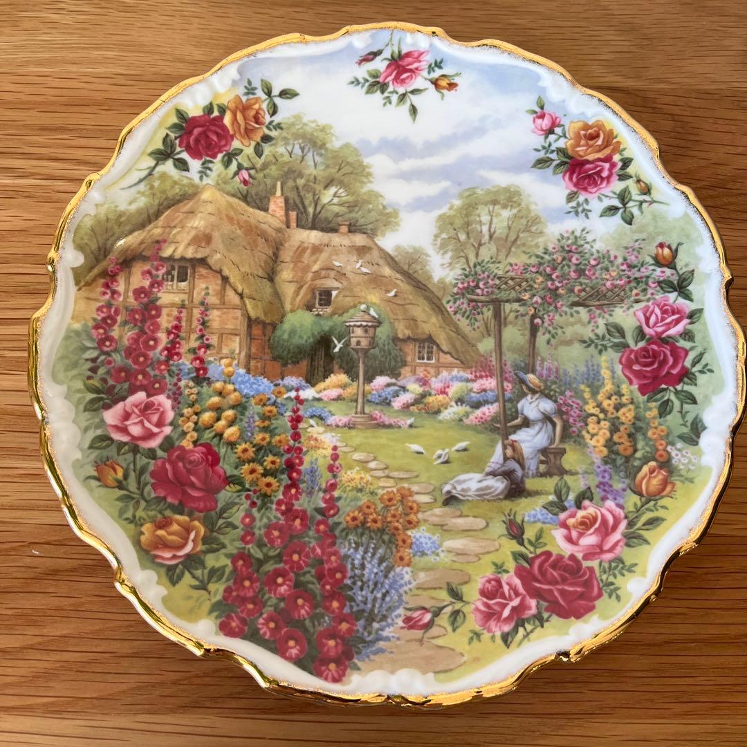 ロイヤルアルバート Tranquil Garden プレート - メルカリ