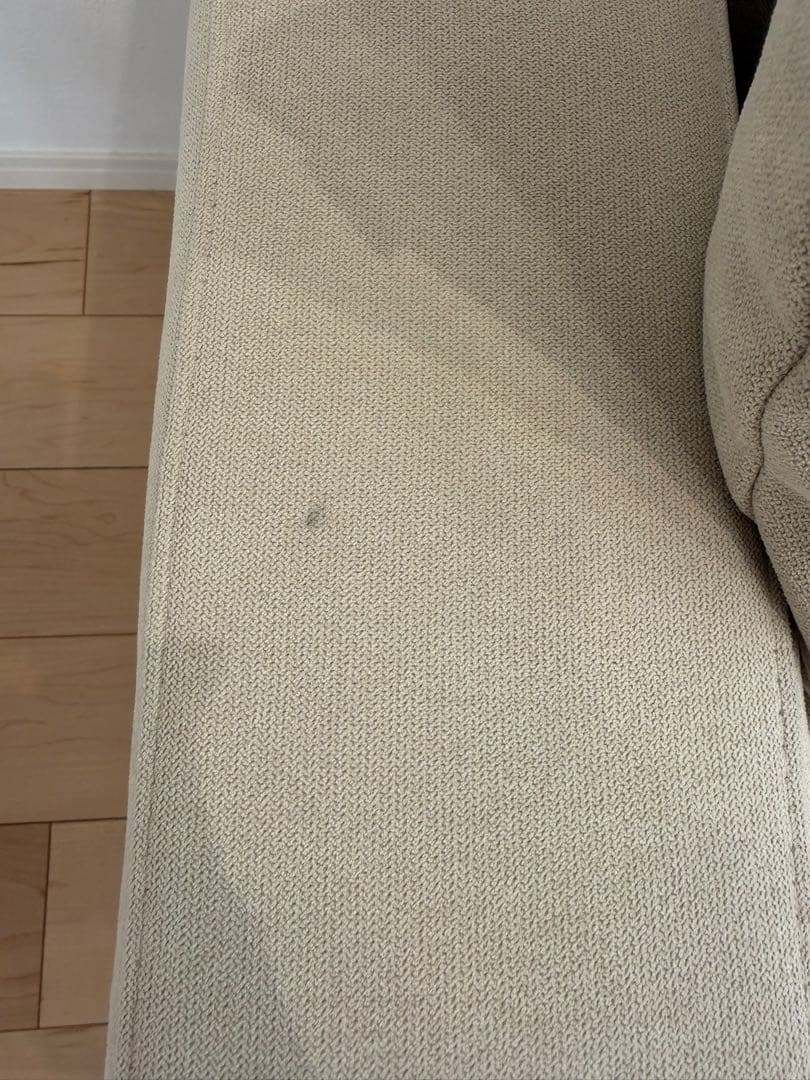 ぶどうとりんご様専用 美品！ song dream ベージュ 3人掛けソファ