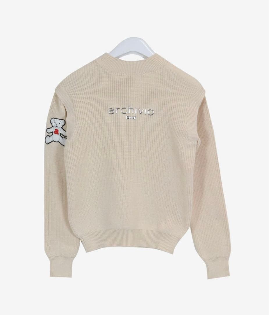 2WAY長袖ニットプルオーバー　2023年モデル　最終お値下げ❗️ ジーラ GeeRA 前後2WAYハーフジップニットワンピース （ブラック） -靴