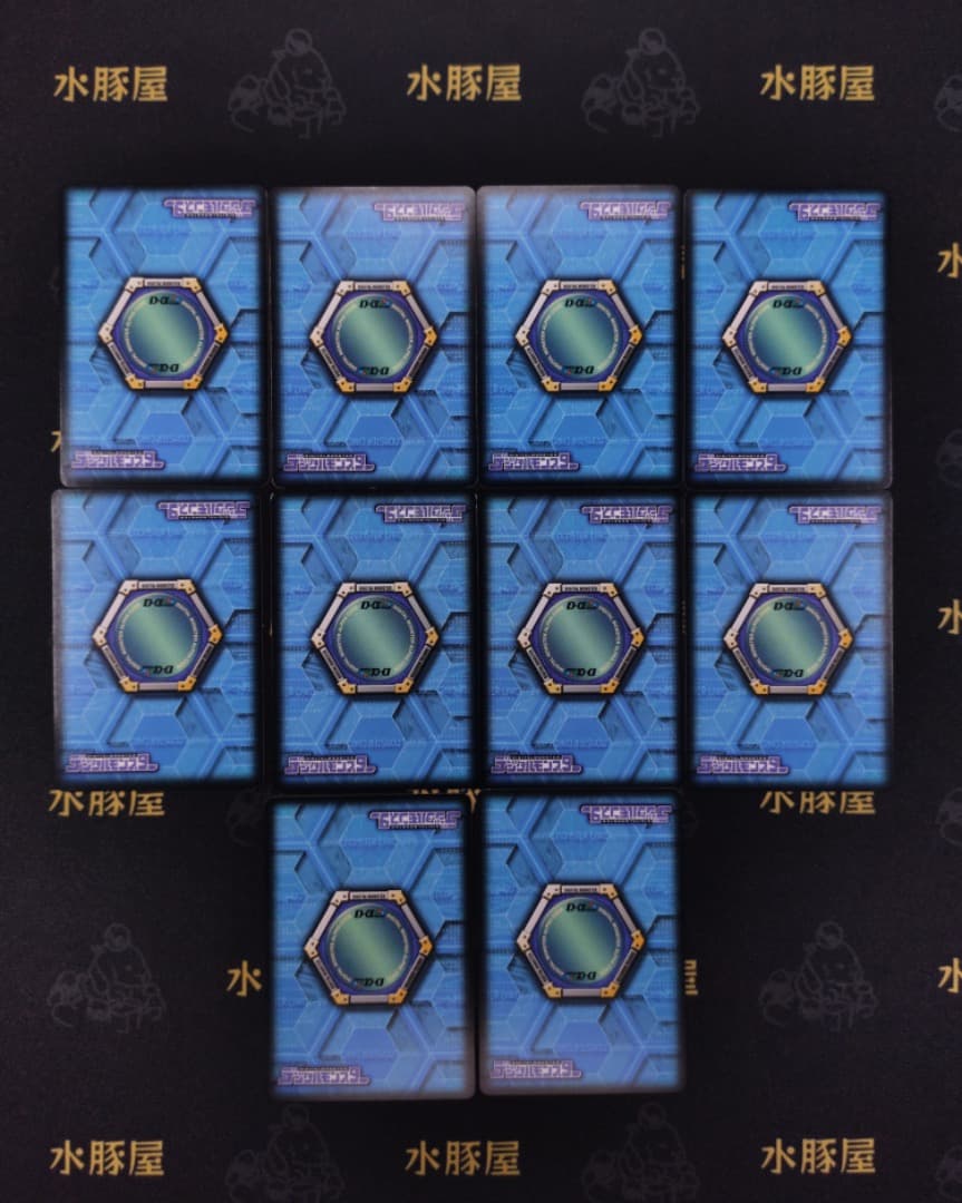 デジモンバトルターミナル Evolve 7 アジア版 ロイヤルナイツ 金箔文字