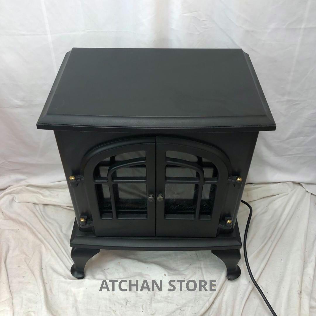 山善 YAMAZEN クラシックデザイン 電気ヒーター ブラック - メルカリ