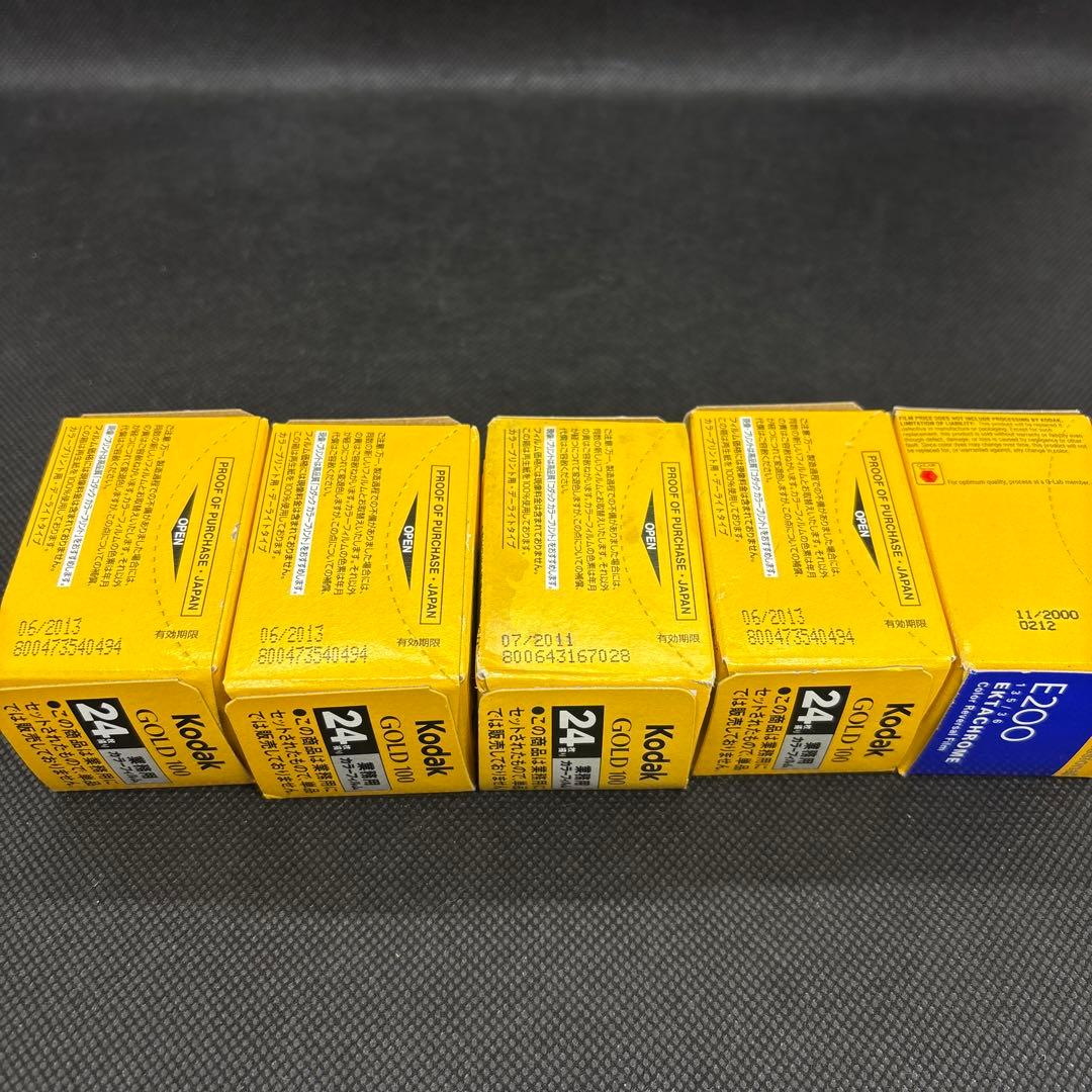新品未開封】 Kodak GOLD100 24枚撮り カラーフィルム 5個 - メルカリ