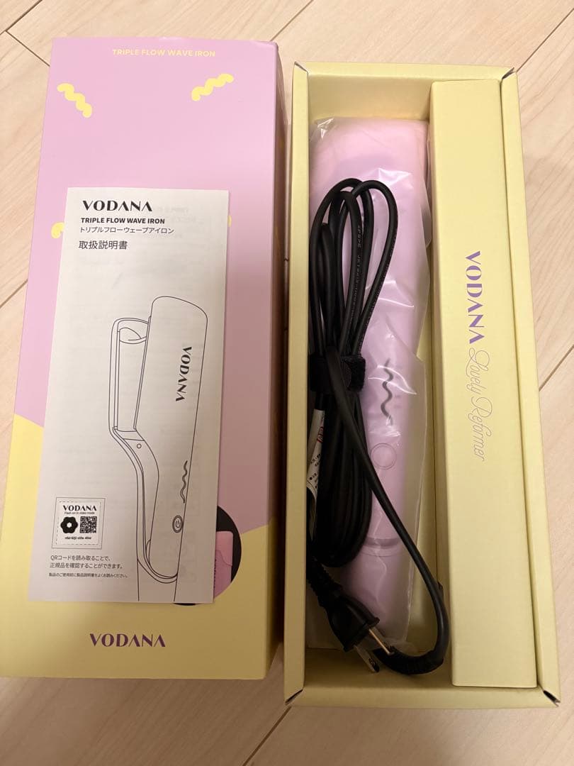 VODANA ウェーブアイロン 32mm (色:バイオレット) Amazon.co.jp: VODANA トリプルフローウェーブアイロン【日本正規品