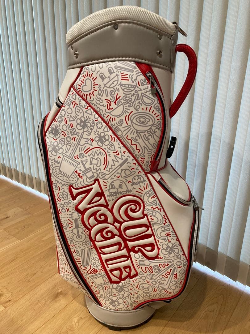 レア物 非売品 カップヌードル ゴルフ キャディバッグ メンズ