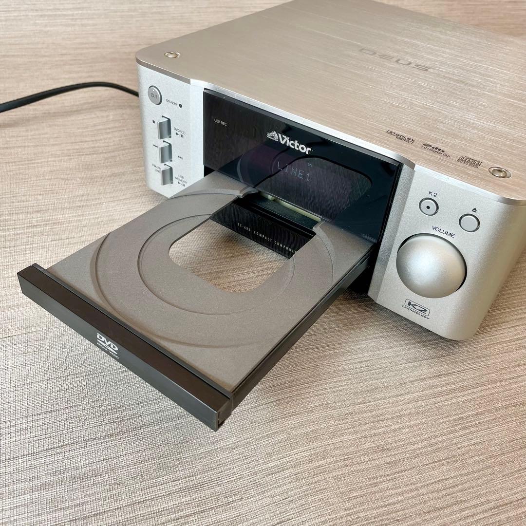 極美品✨Victor・JVC EX-AR3 動作確認済DVD/CD/MP3 匿名