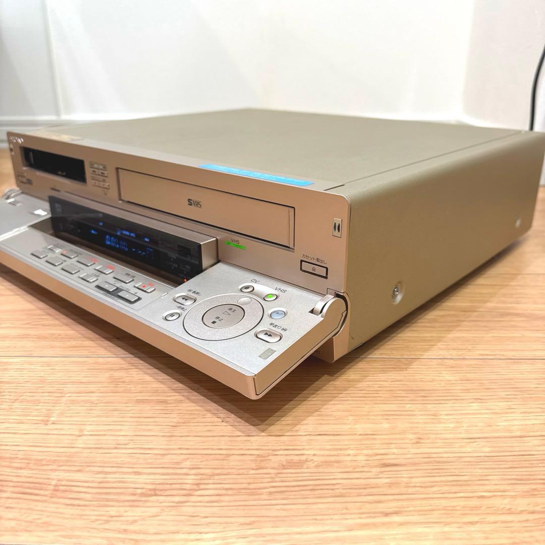 S-VHS DV ダブルビデオデッキ WV-DR7 SONY メンテナンス済み - メルカリ