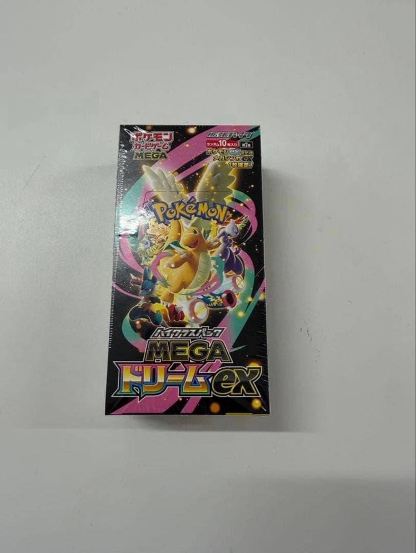 ポケモンカードゲーム MEGA ドリームEX 1BOX シュリンク付き - メルカリ