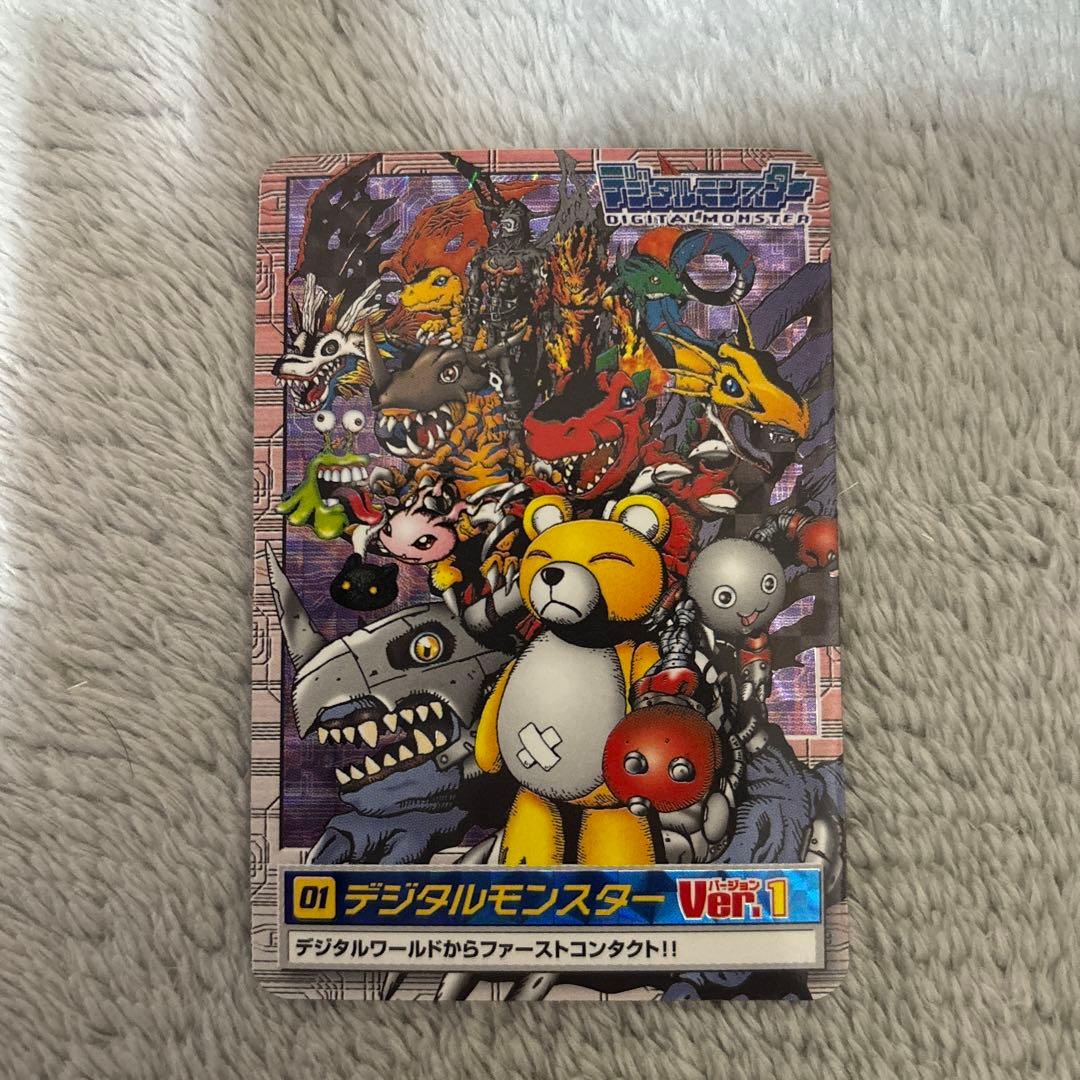 デジモンカード カードダス 01 デジタルモンスター Ver.1 - メルカリ